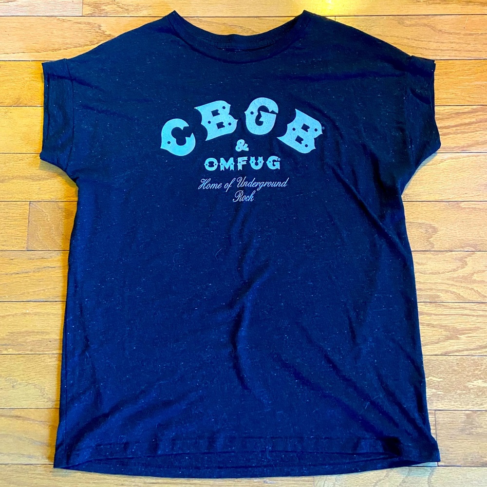 Vintage CBGB’s Punk Shirt - Band Shirt - Grunge - The Ramones - Talking Heads
